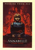 Annabelle Comes Home 2019 movie poster Vera Farmiga Patrick Wilson Mckenna Grace Gary Dauberman
