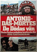 Antonio Das Mortes 1969 movie poster Glauber Rocha Country: Brazil