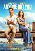 Anyone But You 2023 movie poster Sydney Sweeney Glen Powell Alexandra Shipp Will Gluck Romance