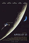 Apollo 13 1995 movie poster Tom Hanks Bill Paxton Kevin Bacon Ron Howard Spaceships