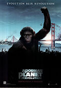 Dawn of the Planet of the Apes 2014 movie poster Gary Oldman Matt Reeves Bridges