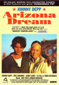 Arizona Dream 1993 movie poster Johnny Depp Faye Dunaway Jerry Lewis Emir Kusturica