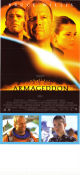 Armageddon 1998 poster Bruce Willis Michael Bay