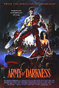 Army of Darkness Evil Dead 3 1992 movie poster Bruce Campbell Embeth Davidtz Marcus Gilbert Sam Raimi