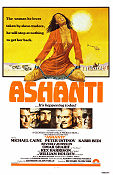Ashanti 1979 poster Michael Caine Richard Fleischer