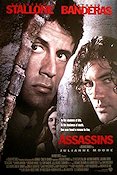 Assassins 1995 movie poster Sylvester Stallone Antonio Banderas