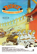 Astérix et la surprise de César 1985 movie poster Roger Carel Asterix Gaetan Brizzi Animation