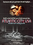Atlantic City USA 1981 poster Burt Lancaster Louis Malle