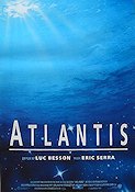 Atlantis 1991 poster Luc Besson