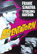Suddenly 1954 movie poster Frank Sinatra Sterling Hayden James Gleason Lewis Allen Film Noir Guns weapons