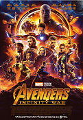 Avengers Infinity War 2018 movie poster Robert Downey Jr Chris Hemsworth Mark Ruffalo Anthony Russo Find more: Marvel