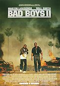 Bad Boys II 2003 poster Martin Lawrence Michael Bay