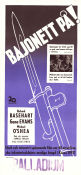 Fixed Bayonets! 1951 movie poster Richard Basehart Gene Evans Michael O´Shea Samuel Fuller