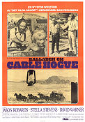 The Ballad of Cable Hogue 1970 movie poster Jason Robards Stella Stevens David Warner Sam Peckinpah