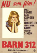 Suchkind 312 1955 movie poster Inge Egger Paul Klinger Ingrid Simon Gustav Machaty Kids