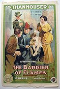 The Barrier of Flames 1914 movie poster Philip Lonergan Find more: Silent movie Fire