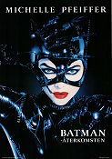 Batman Returns 1992 movie poster Michelle Pfeiffer Tim Burton Find more: Batman Find more: DC Comics Cats Ladies
