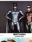 Batman Forever 1995 lobby card set Val Kilmer Tim Burton