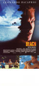 The Beach 2000 movie poster Leonardo DiCaprio Tilda Swinton Daniel York Danny Boyle Beach