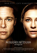 The Curious Case of Benjamin Button 2008 movie poster Brad Pitt Cate Blanchett Tilda Swinton David Fincher