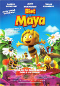 Maya the Bee Movie 2014 movie poster Amy Diamond Barbro Svensson Alexs Stadermann Animation From TV