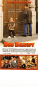Big Daddy 1999 poster Adam Sandler Dennis Dugan