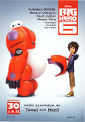 Big Hero 6 2014 movie poster Ryan Potter Don Hall Animation Robots