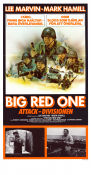 The Big Red One 1980 movie poster Lee Marvin Mark Hamill Robert Carradine Samuel Fuller War