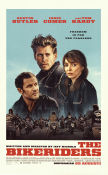 The Bikeriders 2023 movie poster Austin Butler Jodie Comer Tom Hardy Jeff Nichols Motorcycles
