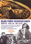 Blood from the Mummy´s Tomb 1971 movie poster Andrew Keri Valerie Leon James Villiers Seth Holt Production: Hammer Films
