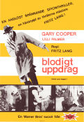 Cloak and Dagger 1946 movie poster Gary Cooper Robert Alda Lilli Palmer Fritz Lang Film Noir