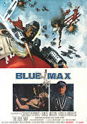 Blue Max 1966 poster George Peppard John Guillermin