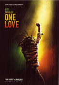 Bob Marley: One Love 2024 movie poster Kingsley Ben-Adir Lashana Lynch James Norton