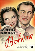 Zauber der Bohem 1937 movie poster Jan Kiepura Martha Eggerth Géza von Bolvary Country: Austria