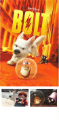 Bolt 2008 movie poster John Travolta Byron Howard Dogs