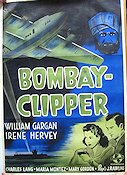 Bombay Clipper 1942 poster William Gargan