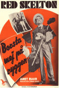 The Fuller Brush Man 1948 movie poster Red Skelton Janet Blair Don McGuire S Sylvan Simon