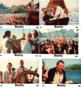 The Bounty 1984 lobby card set Mel Gibson Roger Donaldson