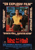 Boyz n the Hood 1991 movie poster Ice Cube Cuba Gooding Hudhail Al-Amir John Singleton Gangs