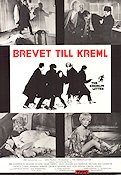 The Kremlin Letter 1970 movie poster Bibi Andersson John Huston