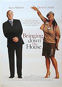 Bringing Down the House 2003 movie poster Steve Martin Queen Latifah Eugene Levy Adam Shankman
