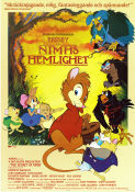 The Secret of NIMH 1982 movie poster Elizabeth Hartman Don Bluth Animation
