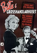 Brita i grosshandlarhuset 1946 movie poster Eva Dahlbeck George Fant Åke Grönberg Åke Ohberg