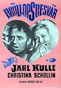 Bröllopsbesvär 1964 poster Jarl Kulle