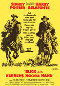 Buck and the Preacher 1972 movie poster Harry Belafonte Ruby Dee Sidney Poitier