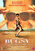 Bugsy VHS 1991 video poster Warren Beatty Barry Levinson