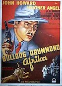 Bulldog Drummond in Africa 1938 movie poster John Howard