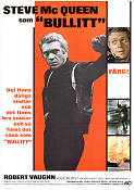 Movie Poster Bullitt 1968 Steve McQueen