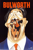 Bulworth 1997 poster Halle Berry Warren Beatty