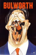 Bulworth 1998 poster Halle Berry Warren Beatty